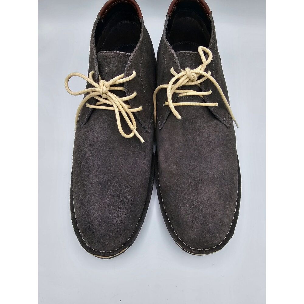Chukkas Kenneth Cole Reaction Brown Suede Sz 12 Preppy, Workwear, Casual Vibes